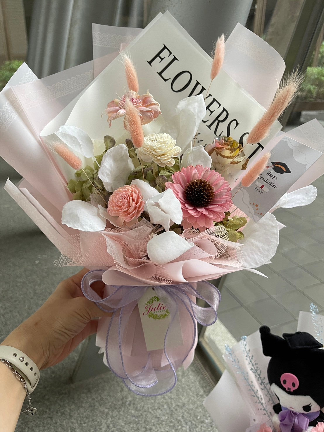 畢業花束-中型約30*40(寬高)