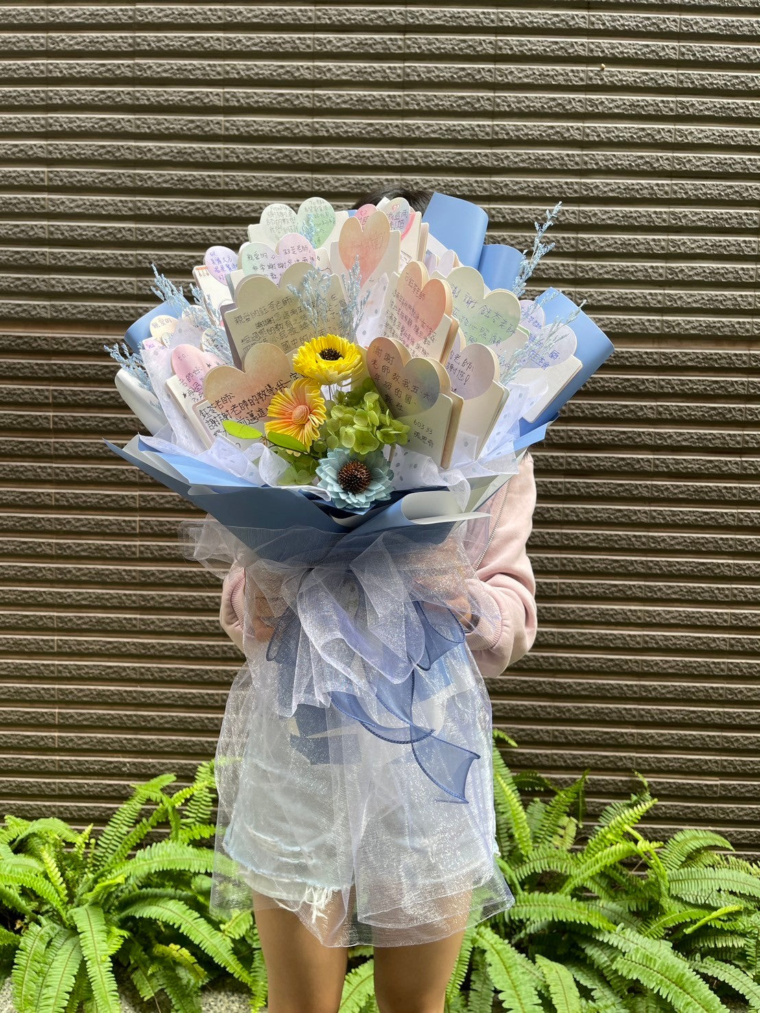 卡片花束-特大型約42*56公分(寬高)