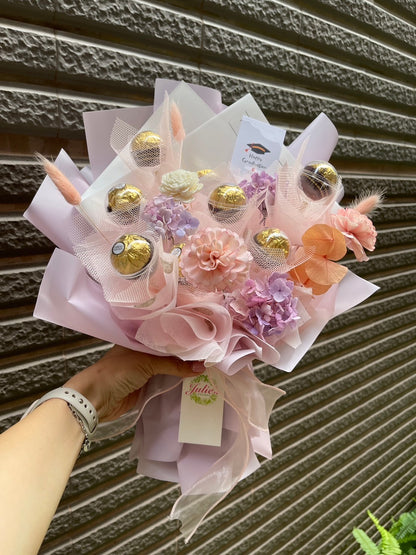 金莎花束-中型約30*40(寬高)