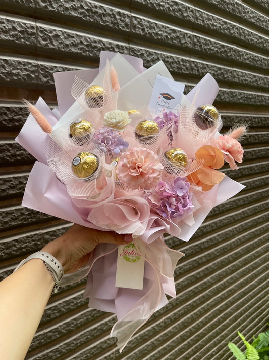 金莎花束-中型約30*40(寬高)