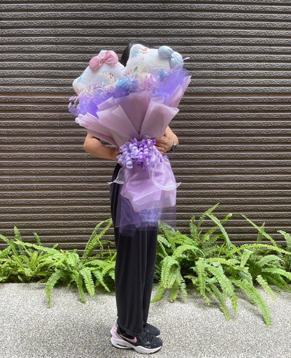 凱蒂貓花束-巨無霸型約60*80公分(寬高)